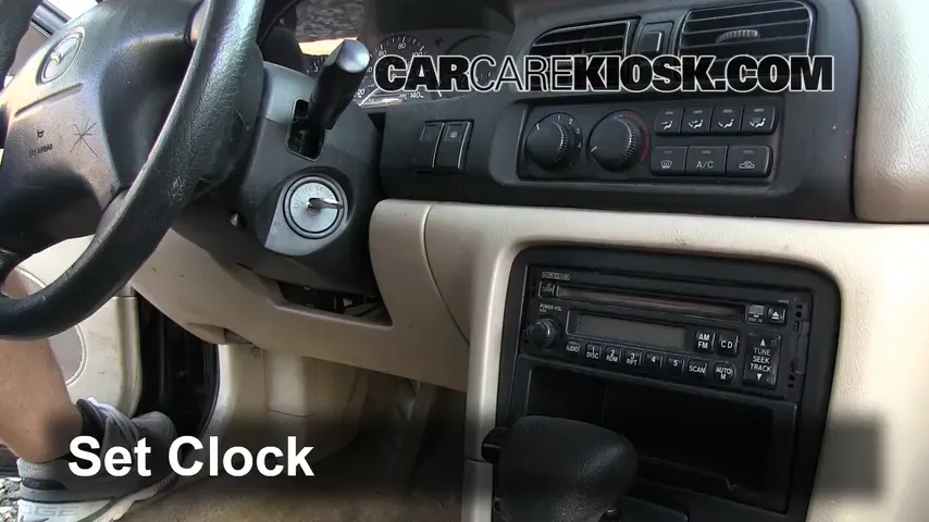 1998 Mazda 626 LX 2.0L 4 Cyl. Clock